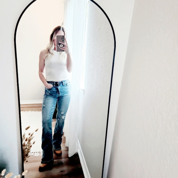 Judy Blue High Rise Bootcut Jeans Size 1/25 Slight Distressing Work Or Play NWT - Picture 15 of 15